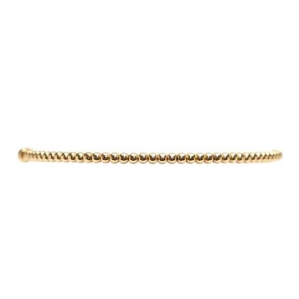 2MM YELLOW GOLD FILLED BRACELET - KAREN LAZAR DESIGN - s6.25
